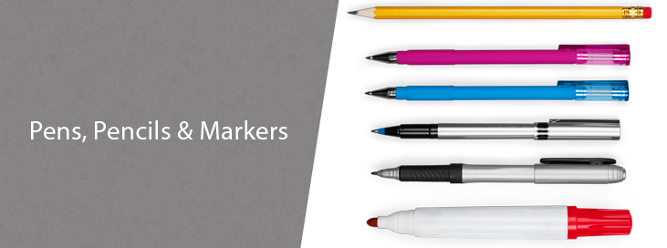 Pens, Pencils and Markers