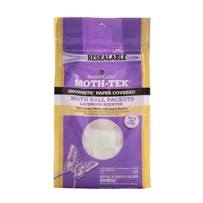 Moth-Tek Moth Ball Packets-Lavender Scented - 12 oz
